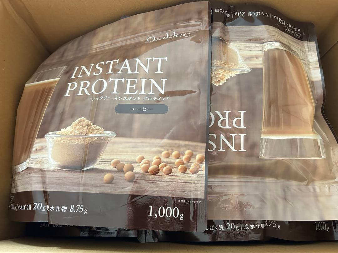 日本シャクリー インスタントプロテイン タンパク質 健康サプリメント ダイエット