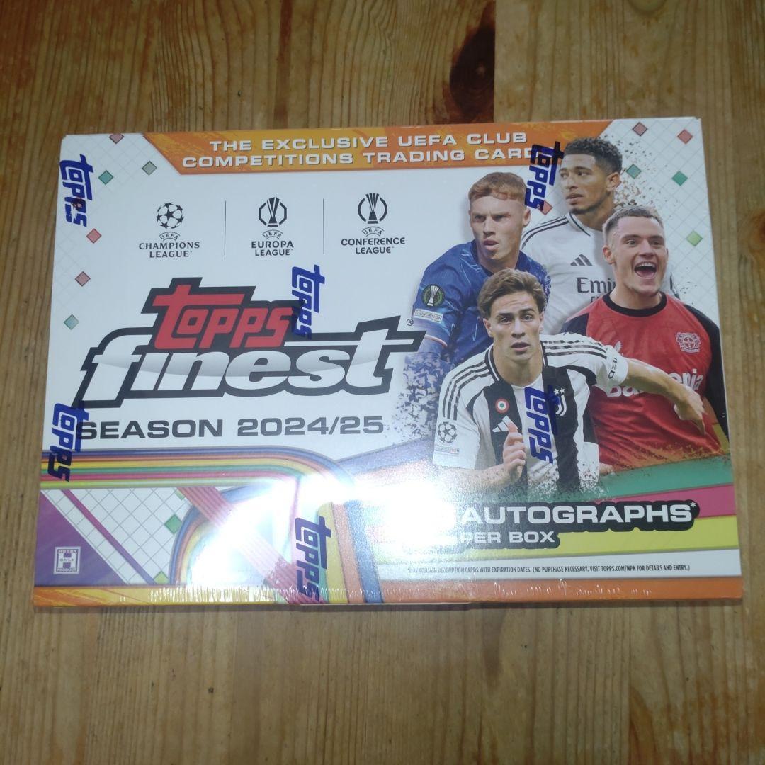 【1箱】Topps FINST 24-25 チャンピオンズリーグ 1ボックス