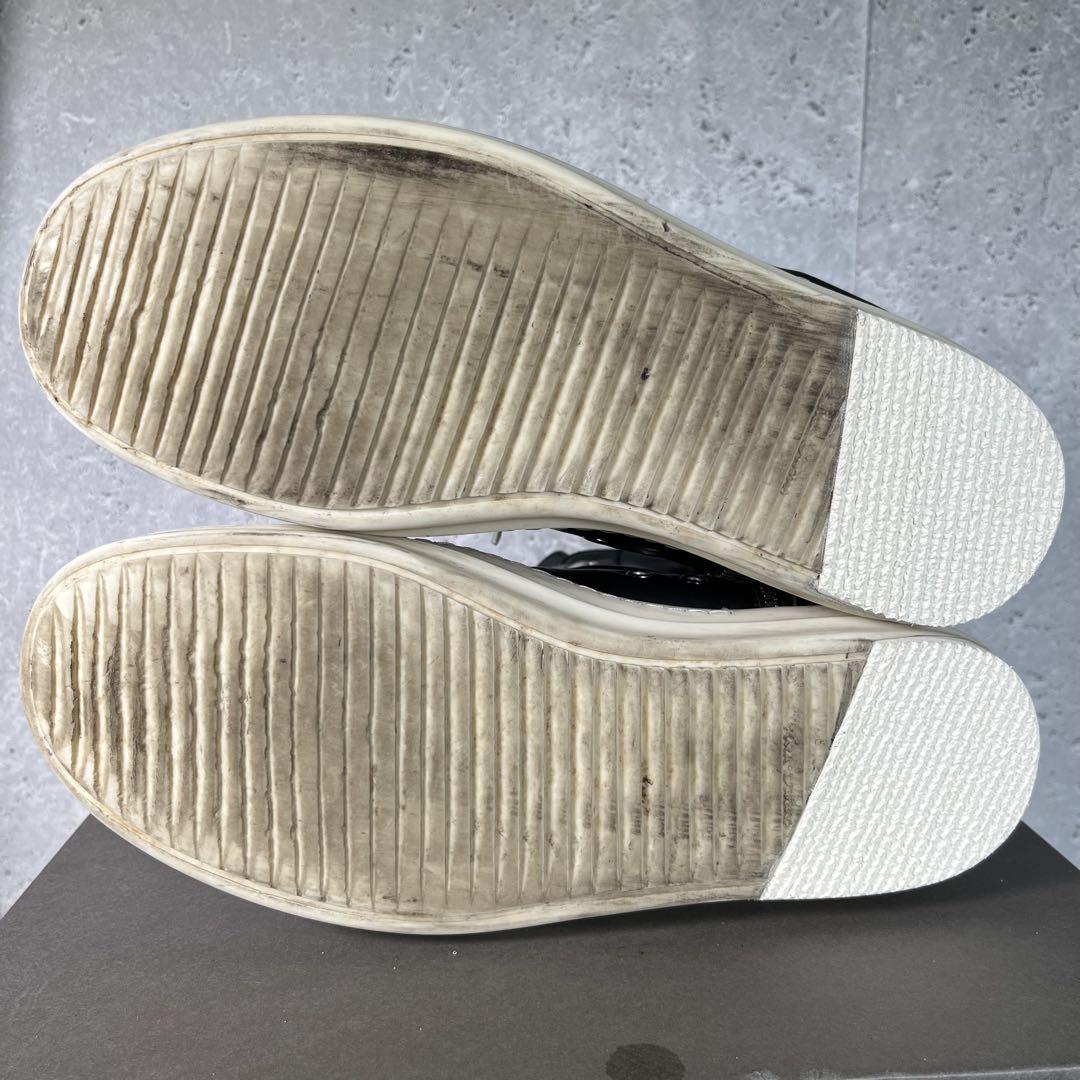 国内正規品　Rick Owens レザースニーカーズ【44】ラモーンズ　箱付き