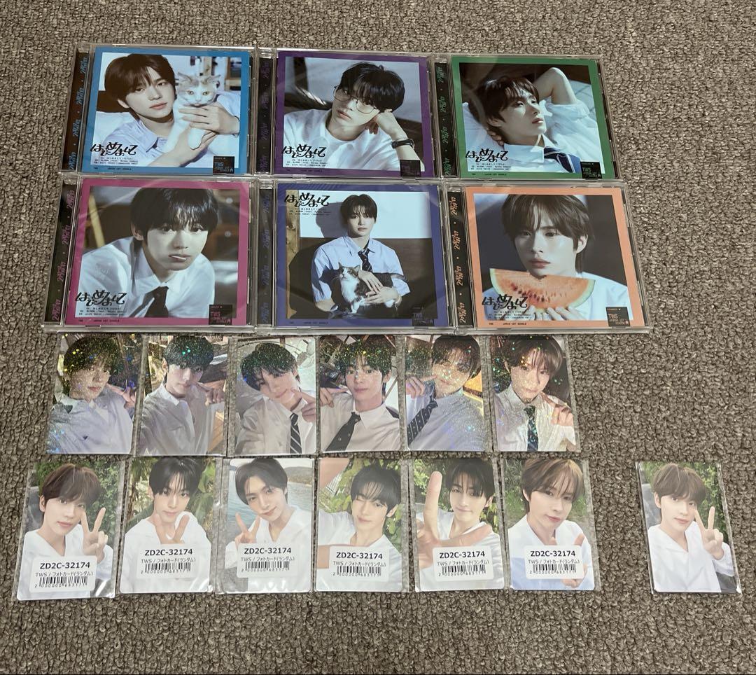 TWS はじめまして ソロジャケット+weverse+ユニバ特典トレカ