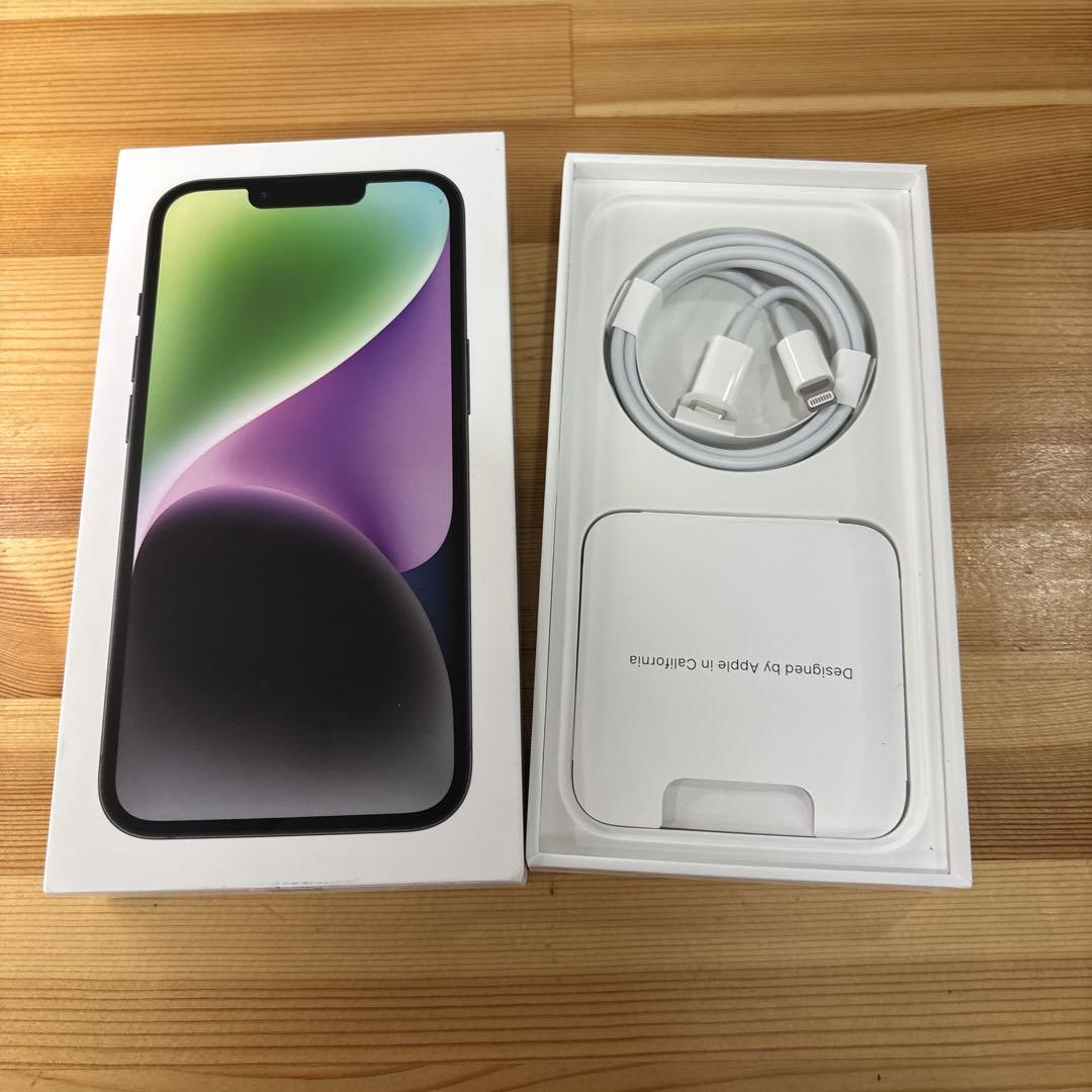 Apple iPhone 14 128GB ブラック美品　simフリー