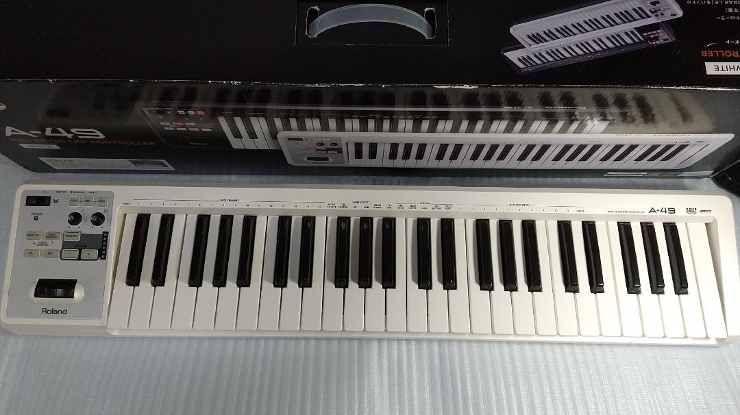 MIDIキーボード Roland A-49 xye2w-m81000432905 得価好評