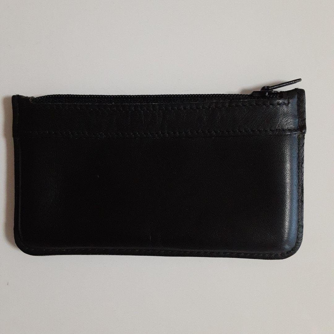 dunhill ブラックレザーコインケース - メルカリ
