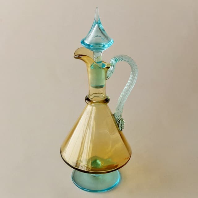 アンティーク フランス製 リキュール アペリティフ デキャンタ ペア アンティーク フランス製 リキュール アペリティフ デキャンタ ペア