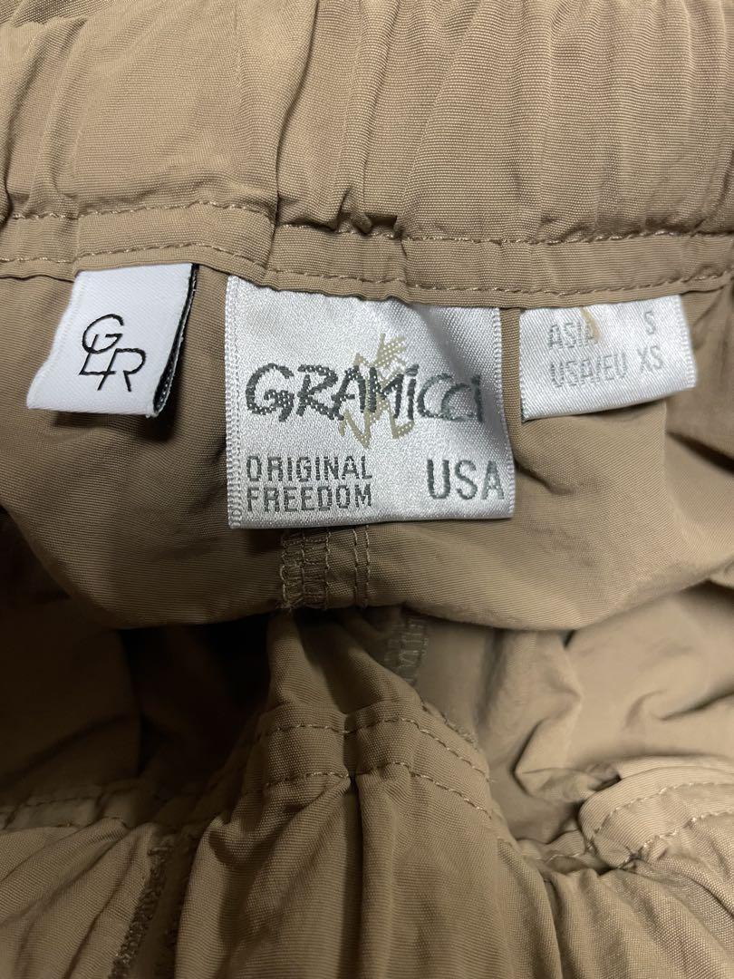 ★レオパード★ GRAMICCI ハーフパンツ ベージュ 豹 ナイロンショーツ