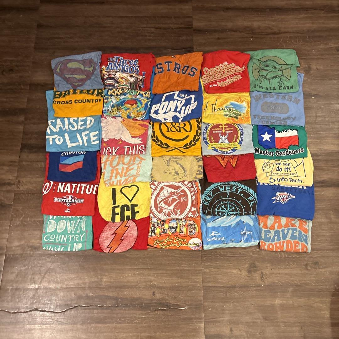 【古着卸】まとめ売り ベール 90s～00s Tシャツ 30枚アソートセット ② 古着卸】まとめ売り ベール 90s～00s Tシャツ 30枚アソート