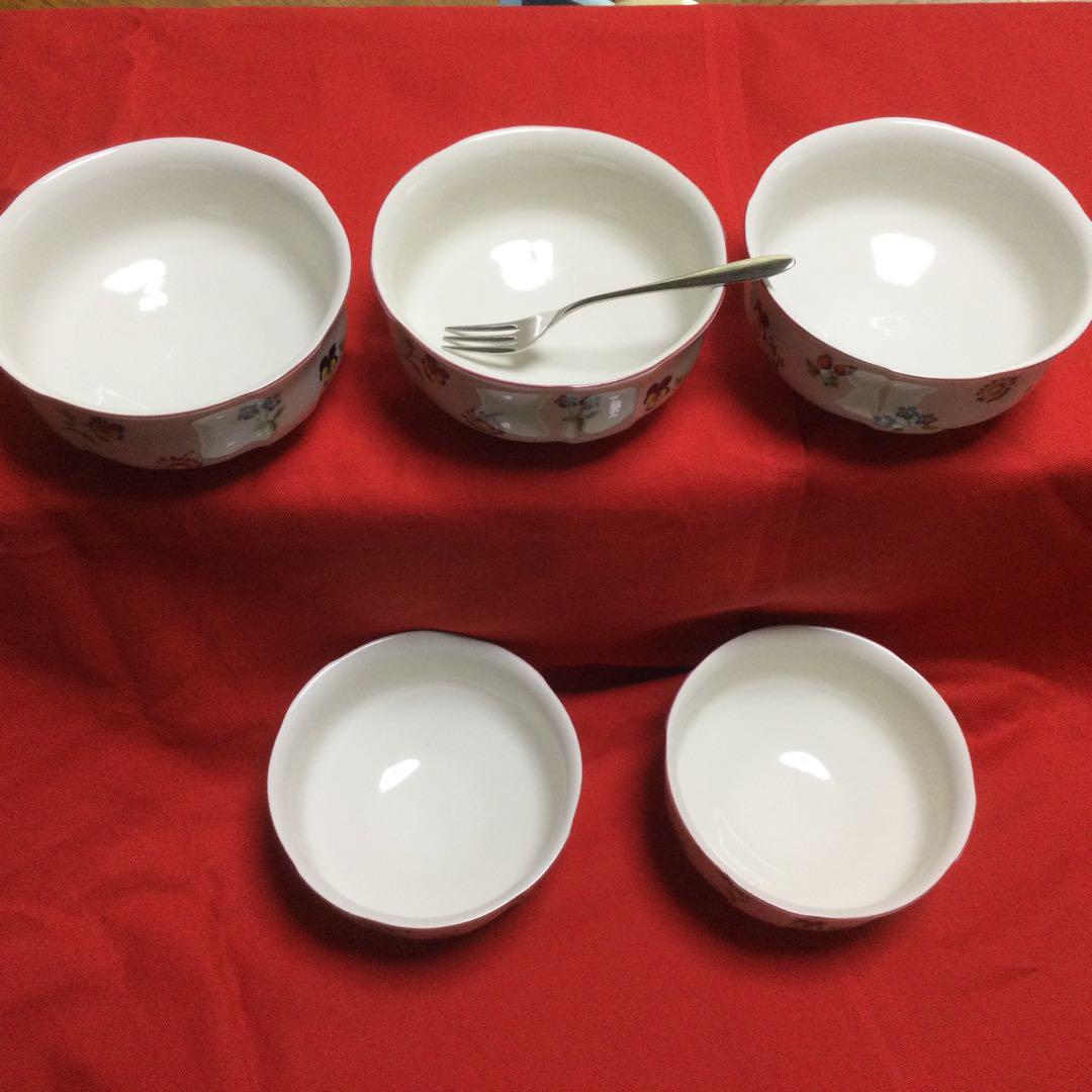Villeroy & Boch Petite Fleur サラダ小鉢5個