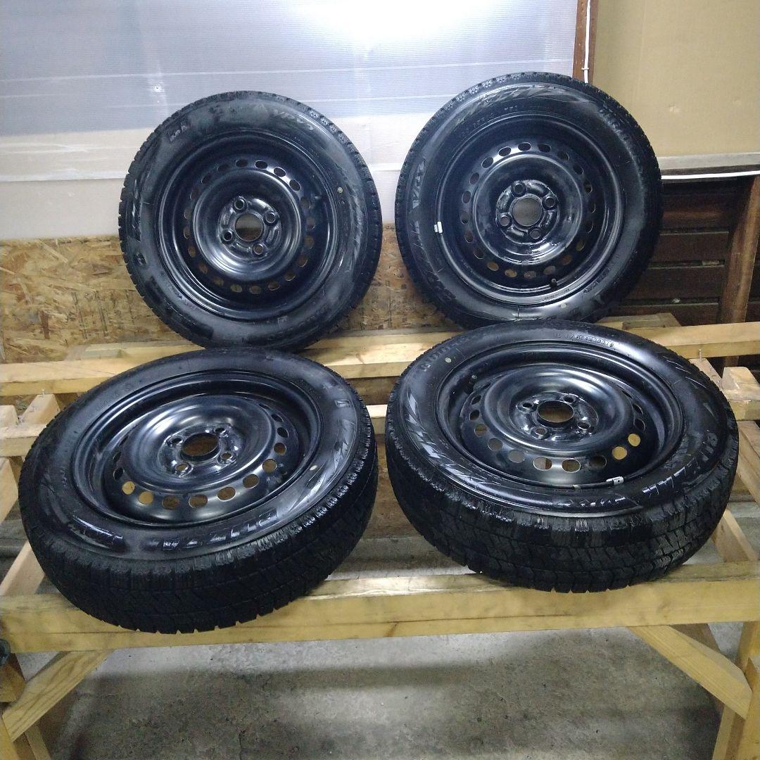 155/65r14 VRX2 鉄ホイール(6-121)