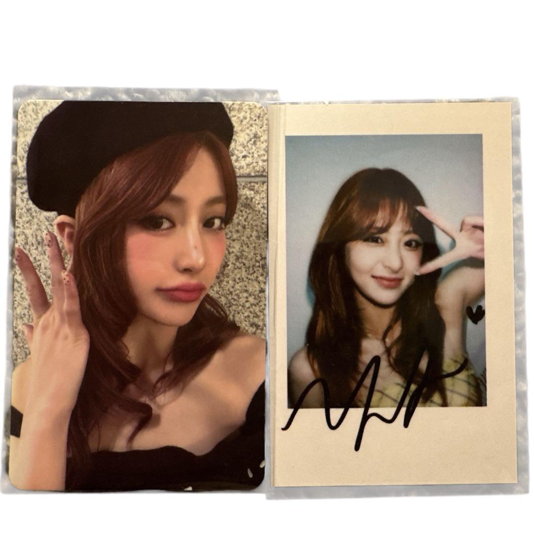 le sserafim withmuu ラキドロ CRAZY チェキ ユンジン Le Sserafim 4th Mini Album CRAZY Luckydraw Withmuu Photocard
