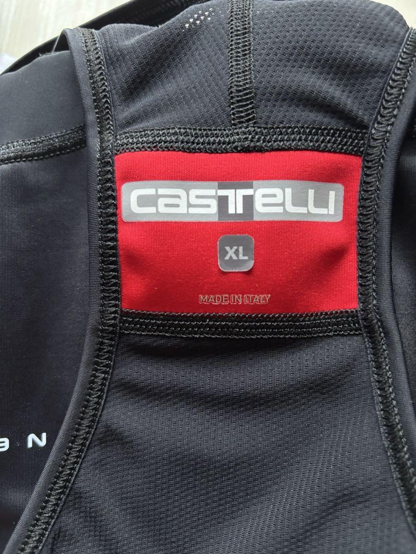 売れ筋アイテムラン Castelli XLビブ試着のみ新品COMPETIZIONE BIBSHORT - メルカリ ウェア