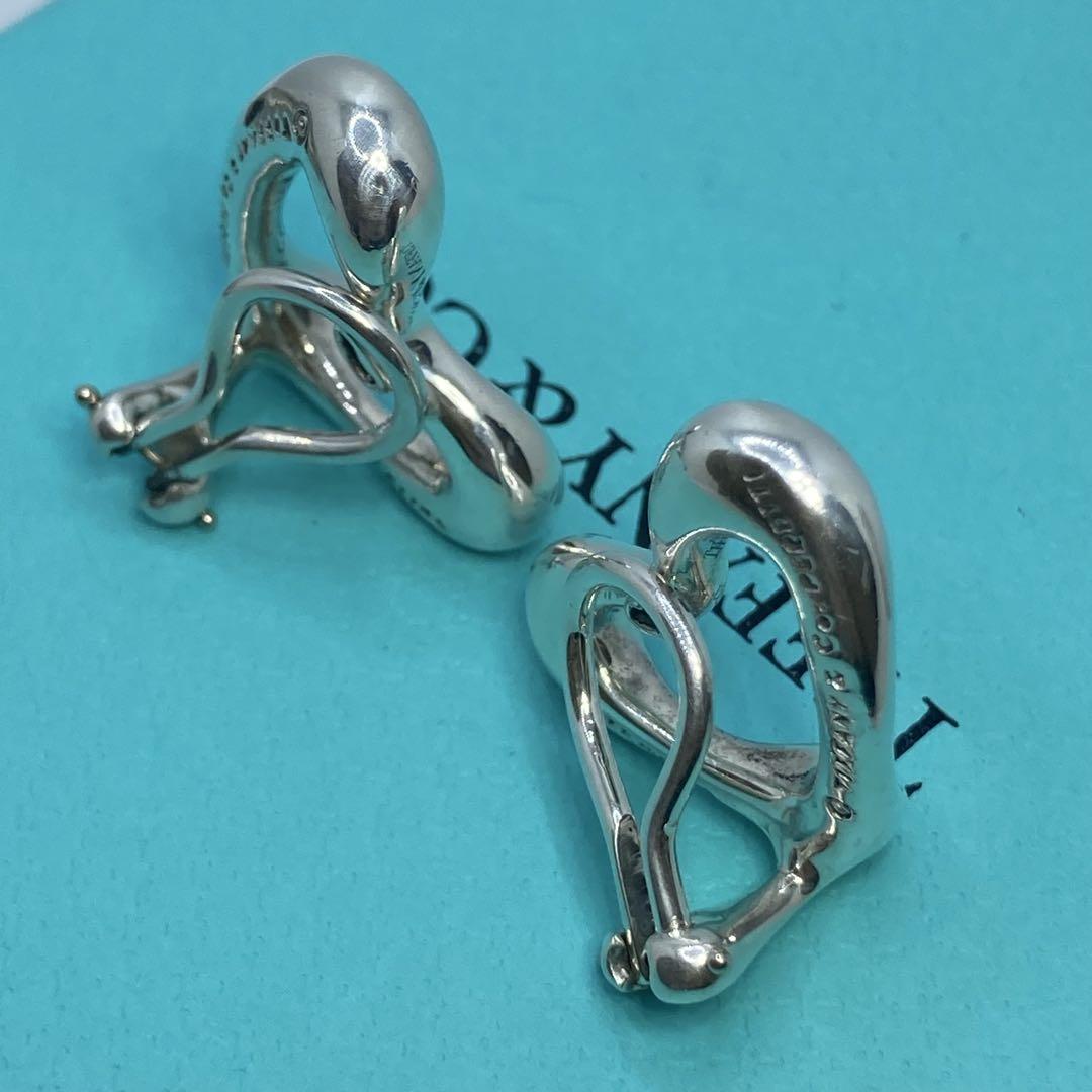 極美品 ティファニー リング オープン ハート エルサ ペレッティ 925