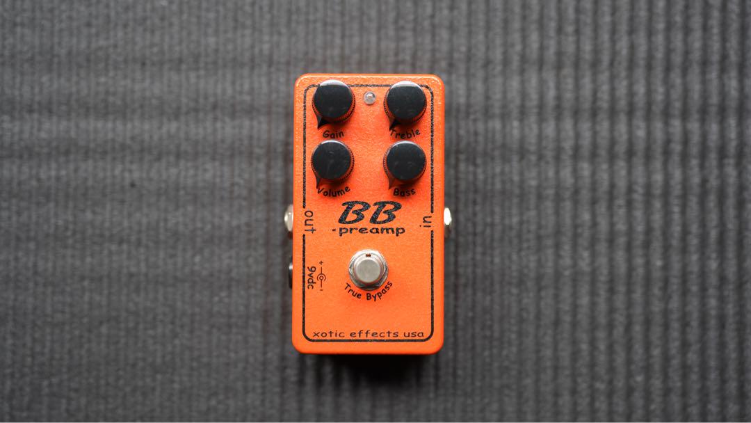 Xotic BB Preamp V1 初期型 bbpreamp XOTIC ( エキゾティック ) BB Preamp オーバードライブ