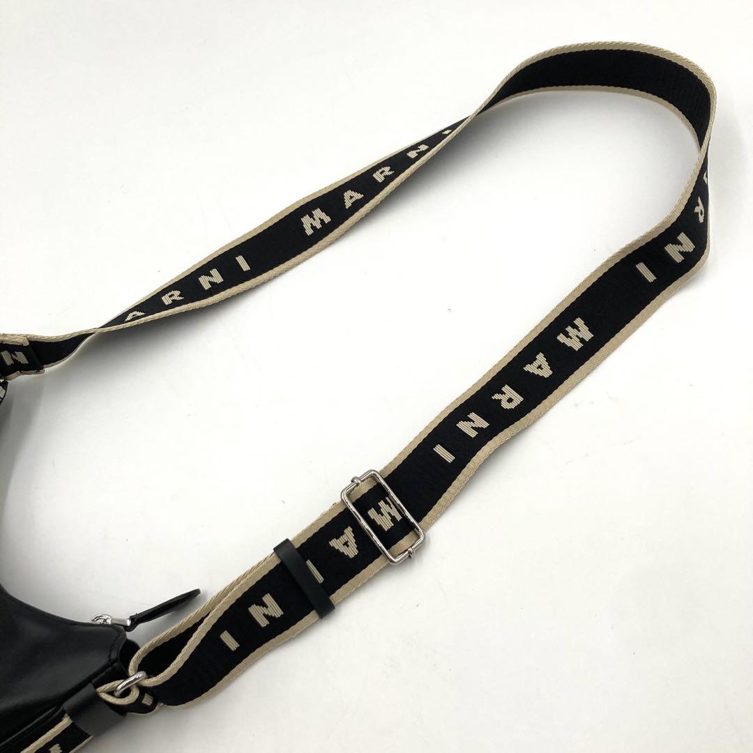 極美品✨マルニショルダーバッグBEY BAG SMALL ホーボーレザー