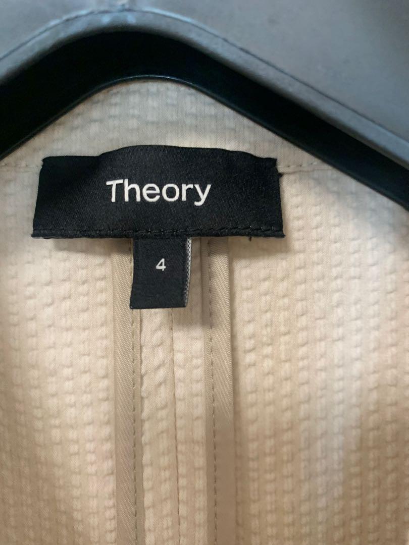 [美品]Theory ベージュジャケット Theory ベージュ テーラードジャケット - メルカリ