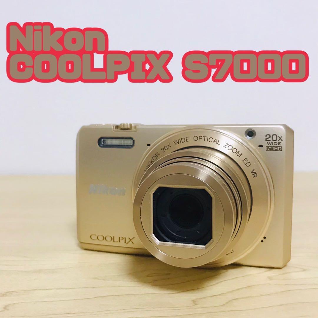 Nikon COOLPIX S7000 ゴールド 動作確認済み やや傷あり Nikon COOLPIX S7000 ゴールド 動作確認済み やや傷あり