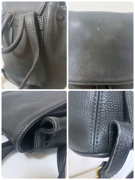 在庫超特価 希少 リュック ブラック USA製 4925 RL7Hl-m81013786274 COACH オールドコーチ レザー 定番人気低価