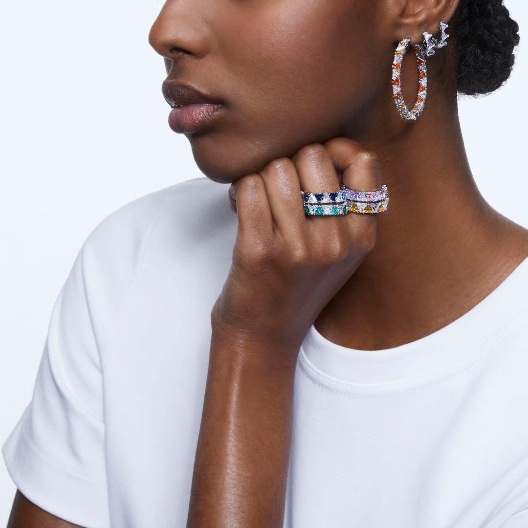 D-dur様SWAROVSKI スワロフスキー『Millenia』リング 52 - メルカリ