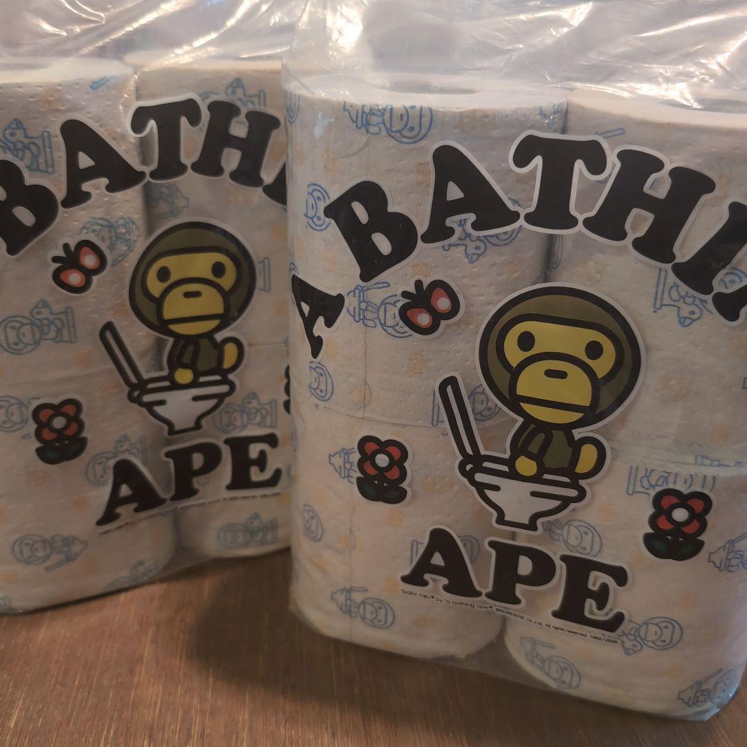 A BATHING APE トイレットペーパー2パックセット