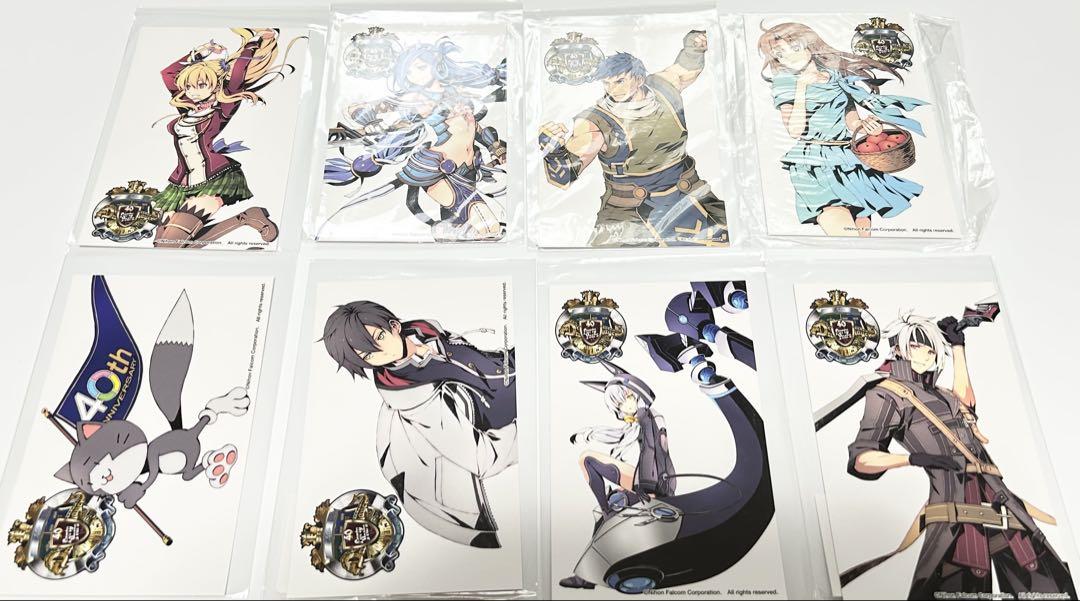 ファルコム40周年 ポストカード
