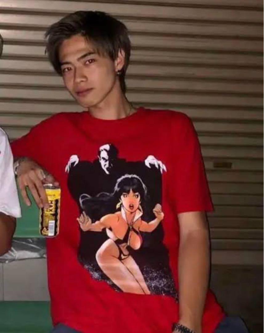 １着でも送料無料 Supreme Tシャツ Mサイズ ヴァンパイア コムドットやまと着用 トップス