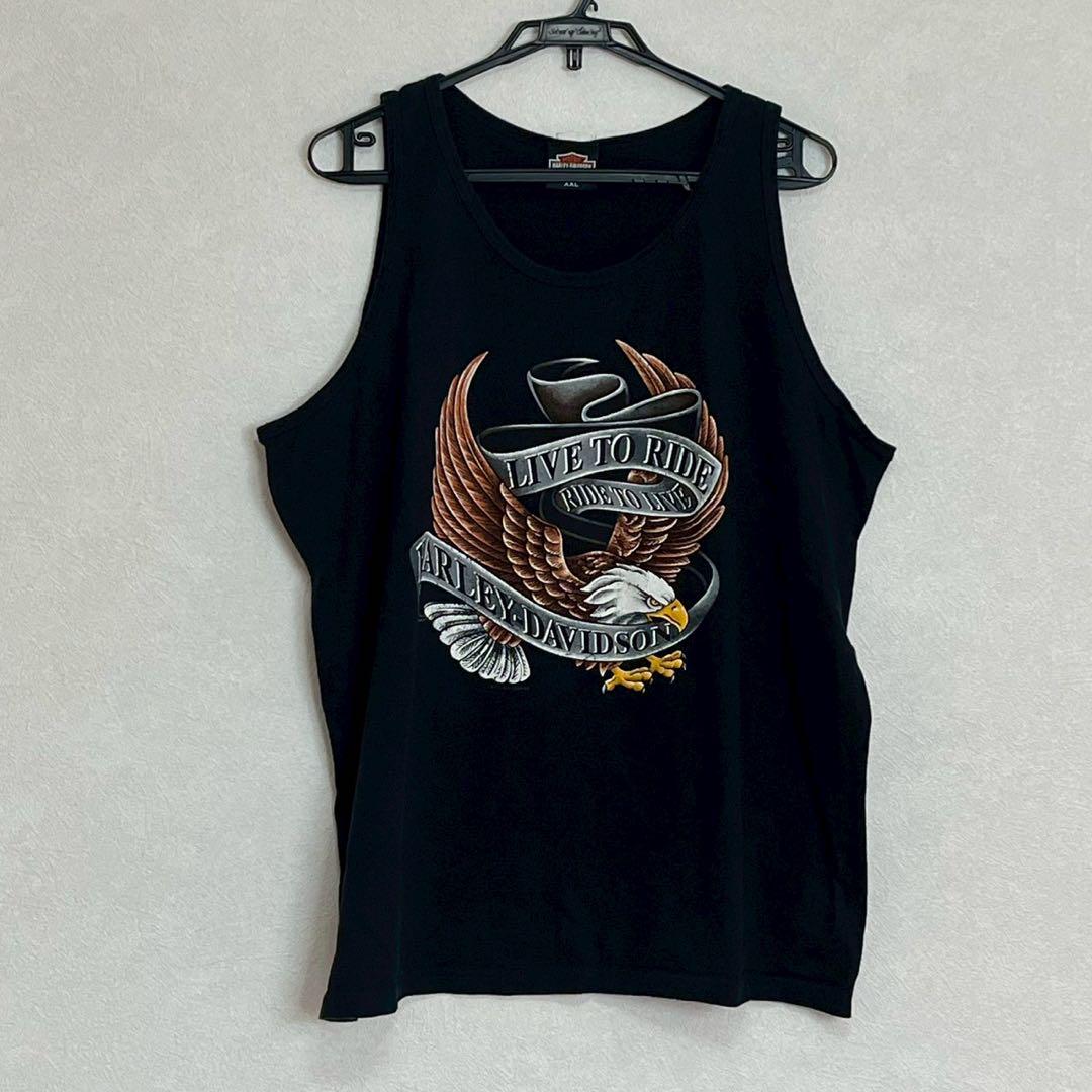 A334 【HARLEY-DAVIDSON】タンクトップ【XXL】
