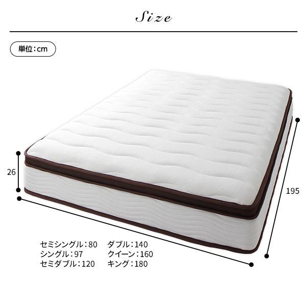 2層ポケットコイルマットレスのみ シングルサイズ TA7eN-m81019808652 爆買い通販