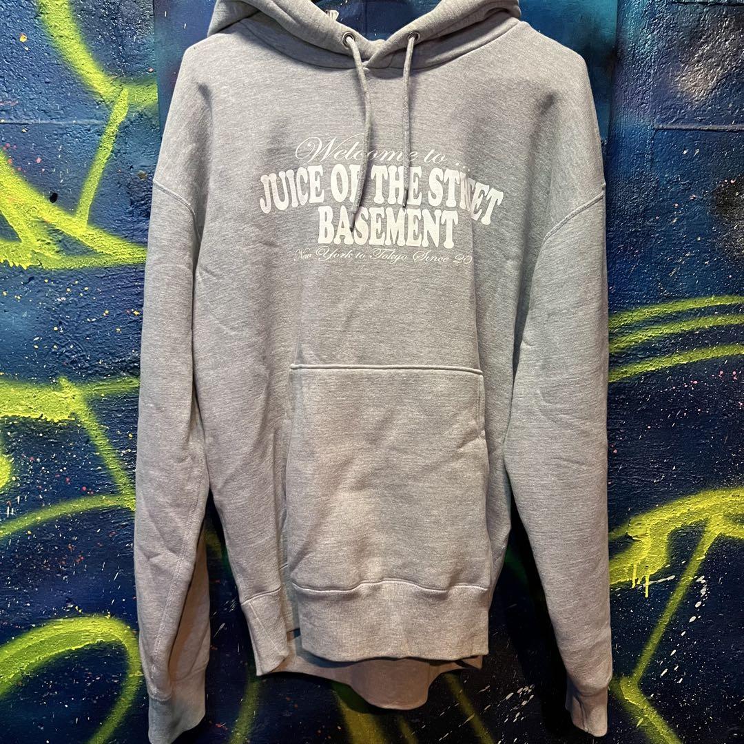 Juice of the Street ヘビーウェイトパーカー グレー