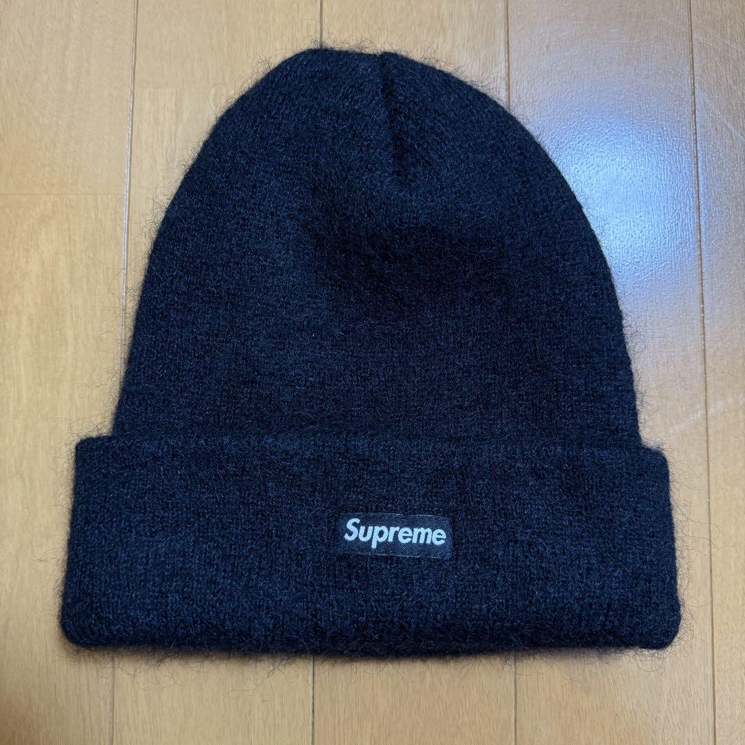 ほぼ未使用 Supreme Mohair Beanie ブラック 20aw
