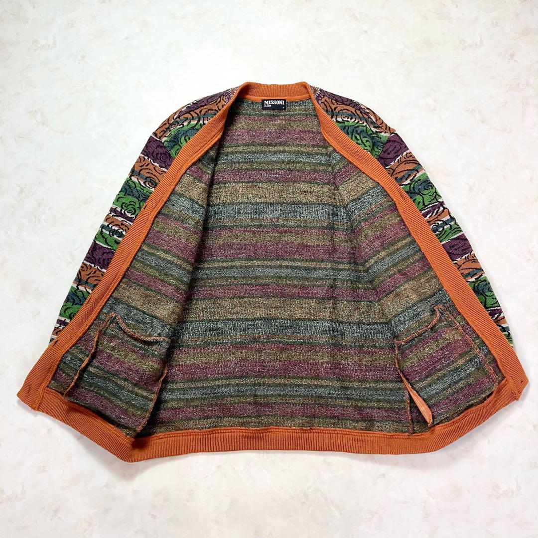 MISSONI MARE カーディガン 希少デザイン 花柄 春夏 M