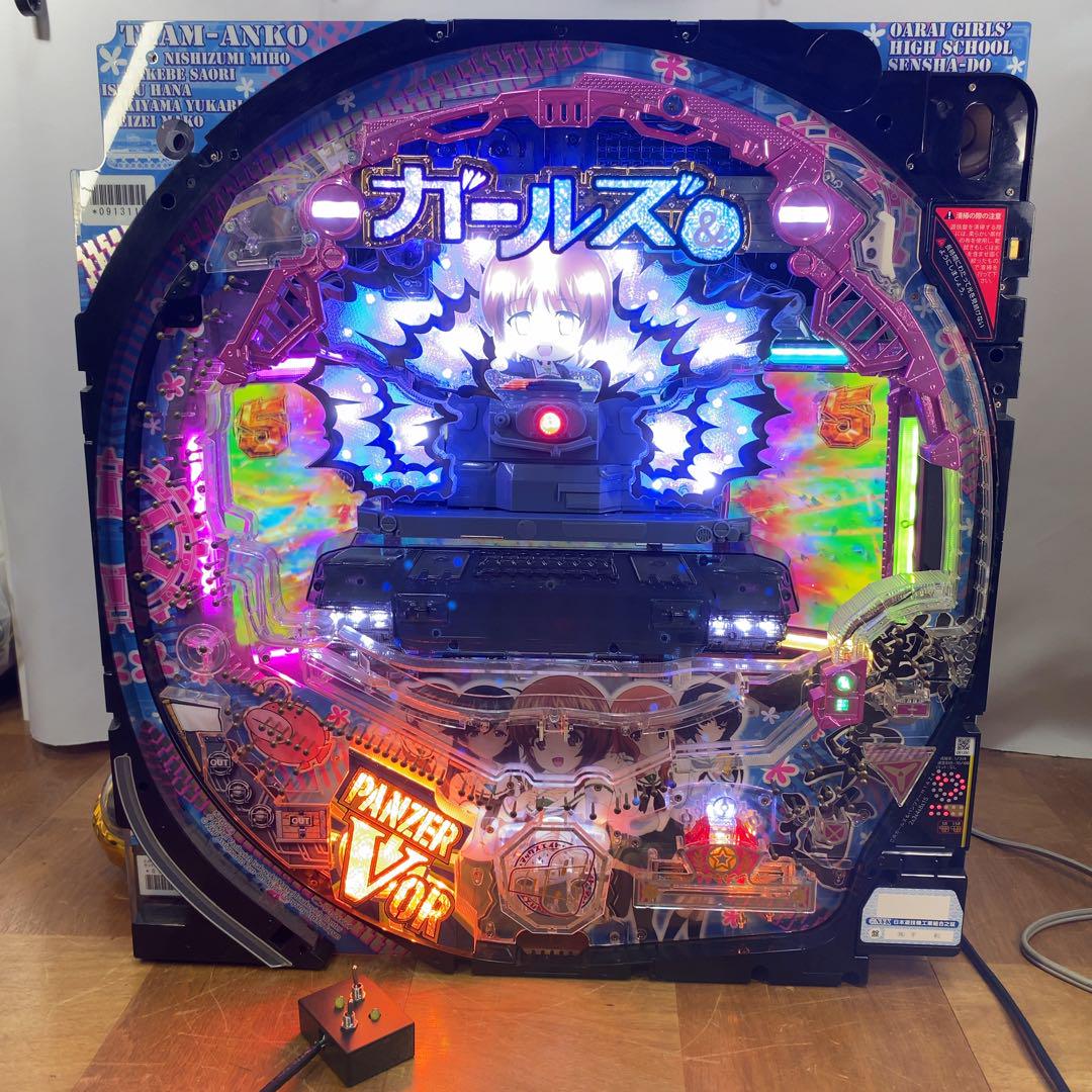パチンコ 実機 卓上 CRガールズ&パンツァー 319ver.