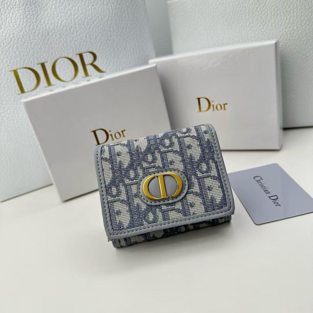 極美品?DIOR ディオール レディース 三つ折りの財布