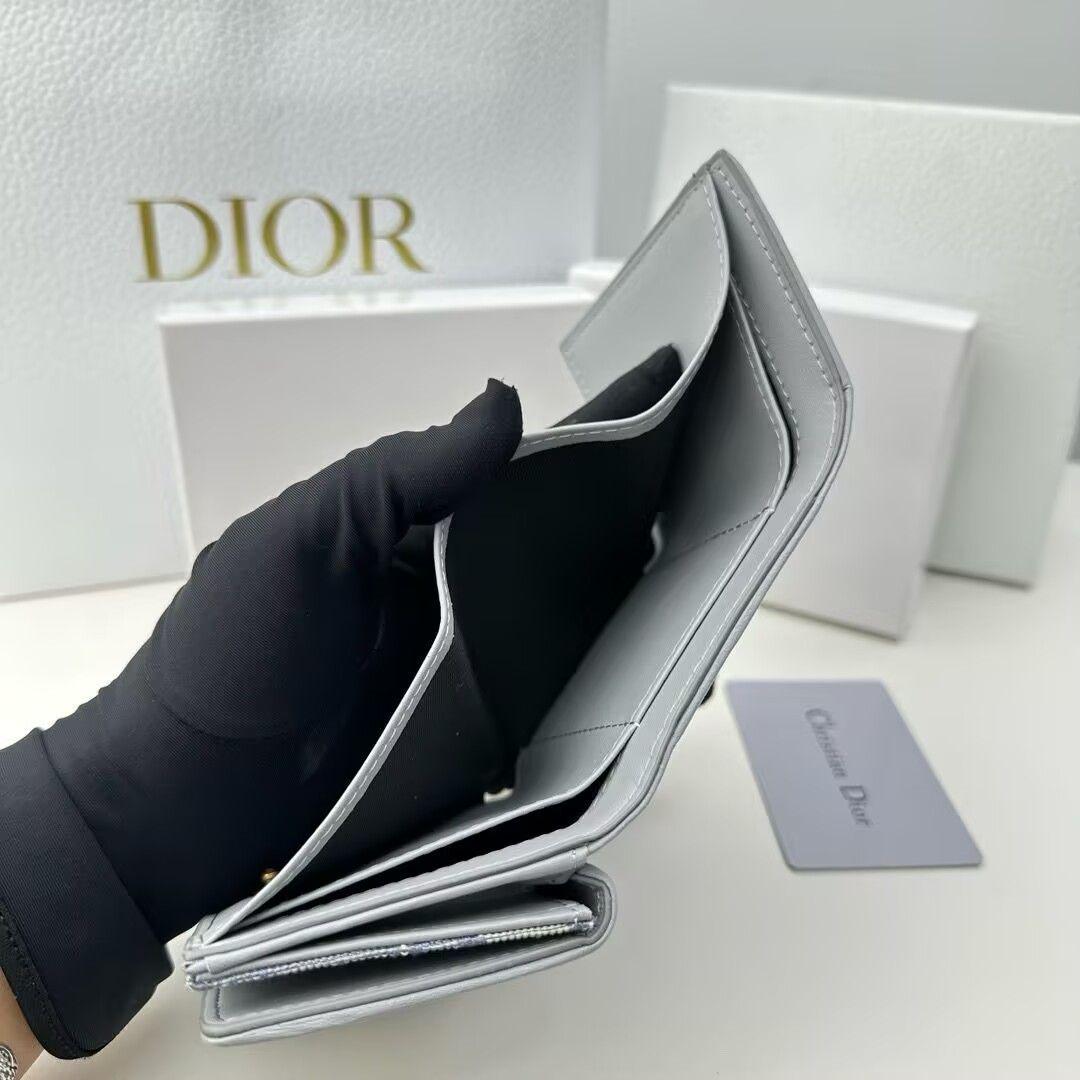 極美品?DIOR ディオール レディース 三つ折りの財布