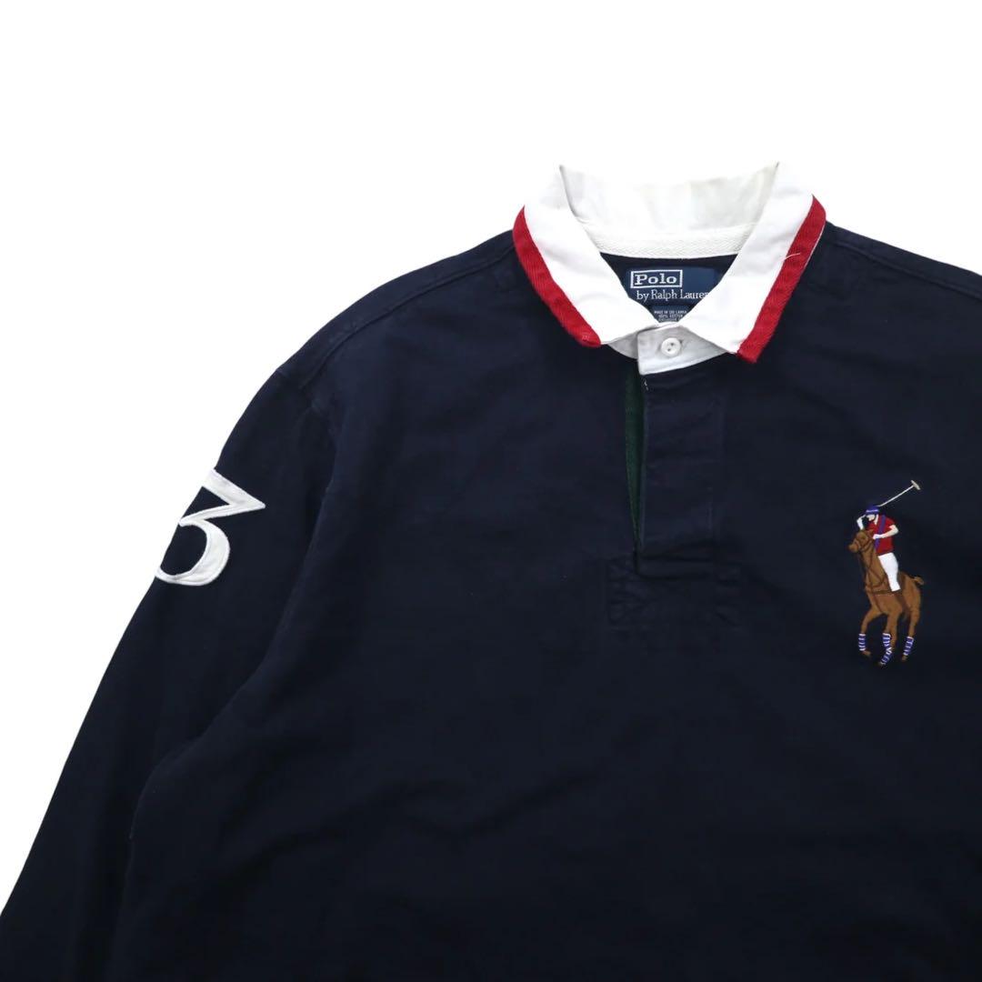 Polo by Ralph Lauren 90年代 ビッグポニー刺繍 ラガー