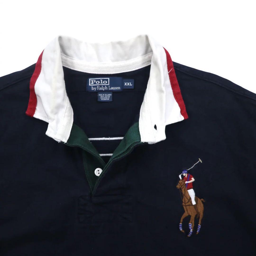 Polo by Ralph Lauren 90年代 ビッグポニー刺繍 ラガー