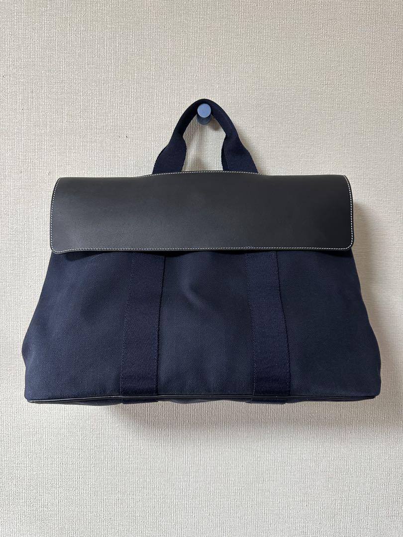 エルメスHERMES ヴァルパライソ トートバッグ mm ネイビー