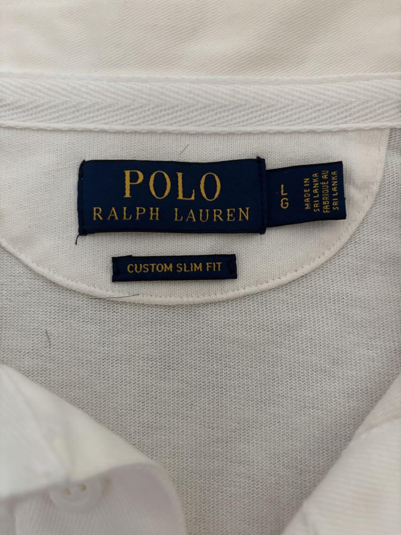 POLO RALPH LAUREN ポロシャツ Lサイズ ホワイト
