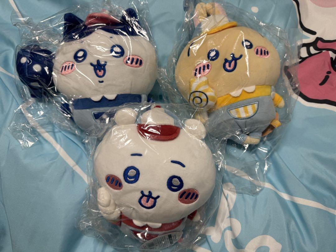 ちいかわ ワクワクゆうえんち ぬいぐるみS ちいかわ ハチワレ うさぎ 45,370円