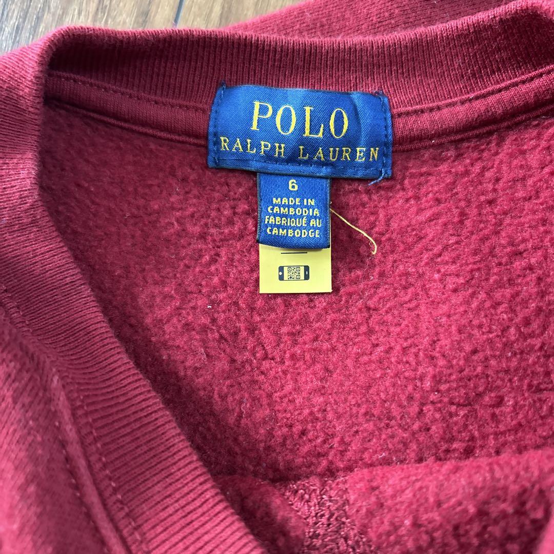 Polo Ralph Lauren 赤 トレーナー 2枚セット