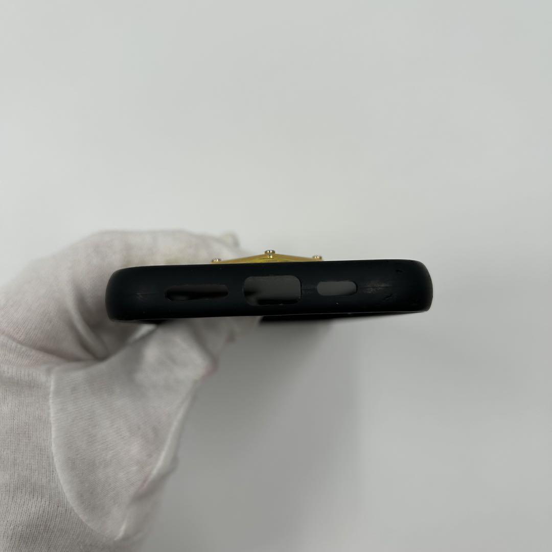 PRADA】iPhone14pro用ケース 三角ロゴ サフィアーノレザー 黄色