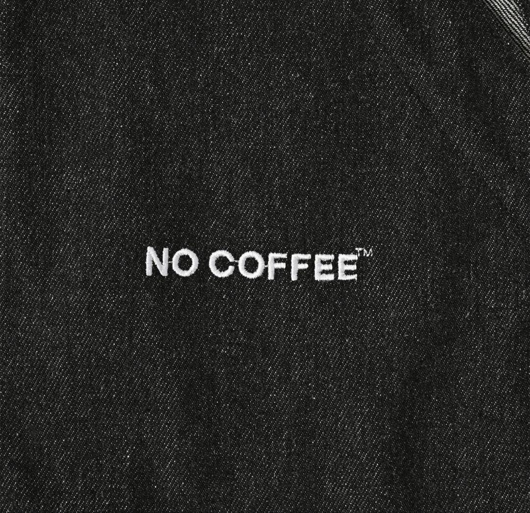 NO COFFEE デニムオーバーオール