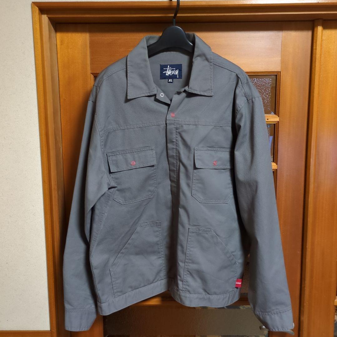 old stussyオールドステューシー☆ワークジャケット☆アメリカ製 old stussyオールドステューシー☆ワークジャケット☆アメリカ製