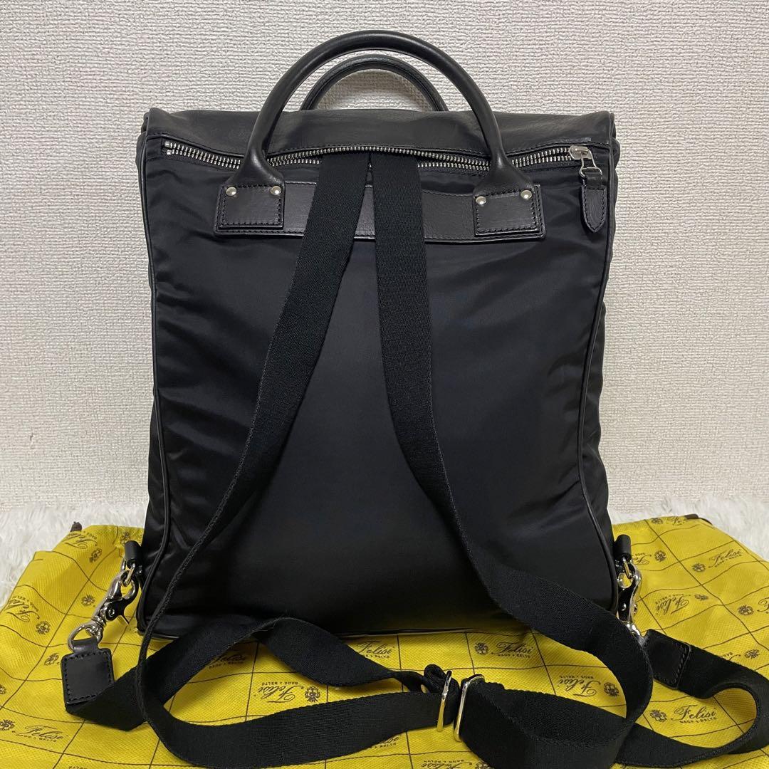 ⭐️未使用品⭐️　フェリージ　バックパック　リュックサック　17-58  ブラック