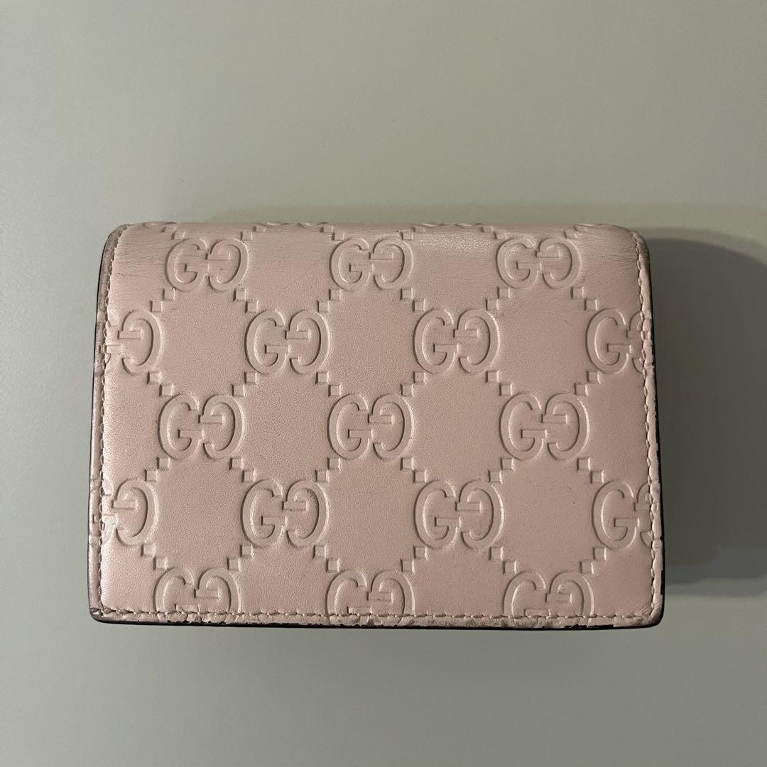 グッチ GUCCI 二つ折り財布 ミスティックキャット GGスプリーム