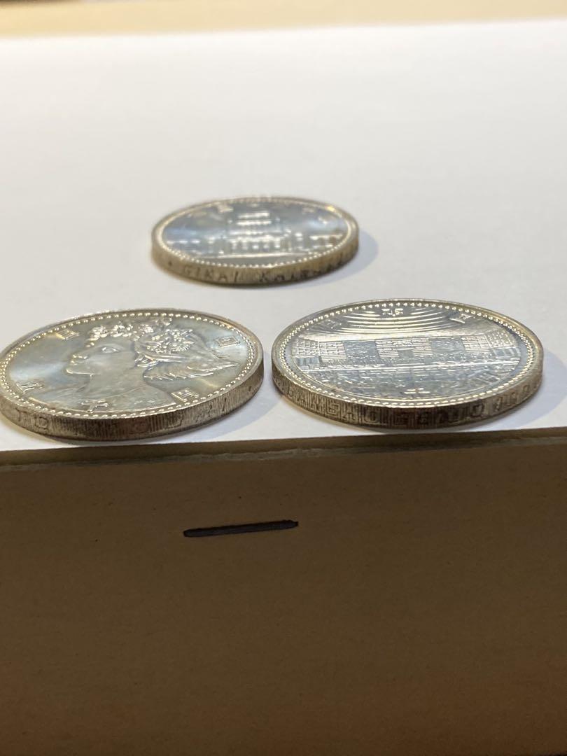 5000円銀貨 プルーフ硬貨3枚セット