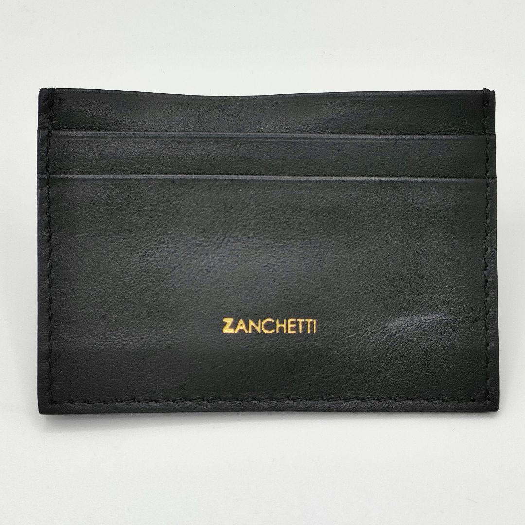 ■美品 ZANCHETTI レザー カードケース カード入れ ザンケッティ