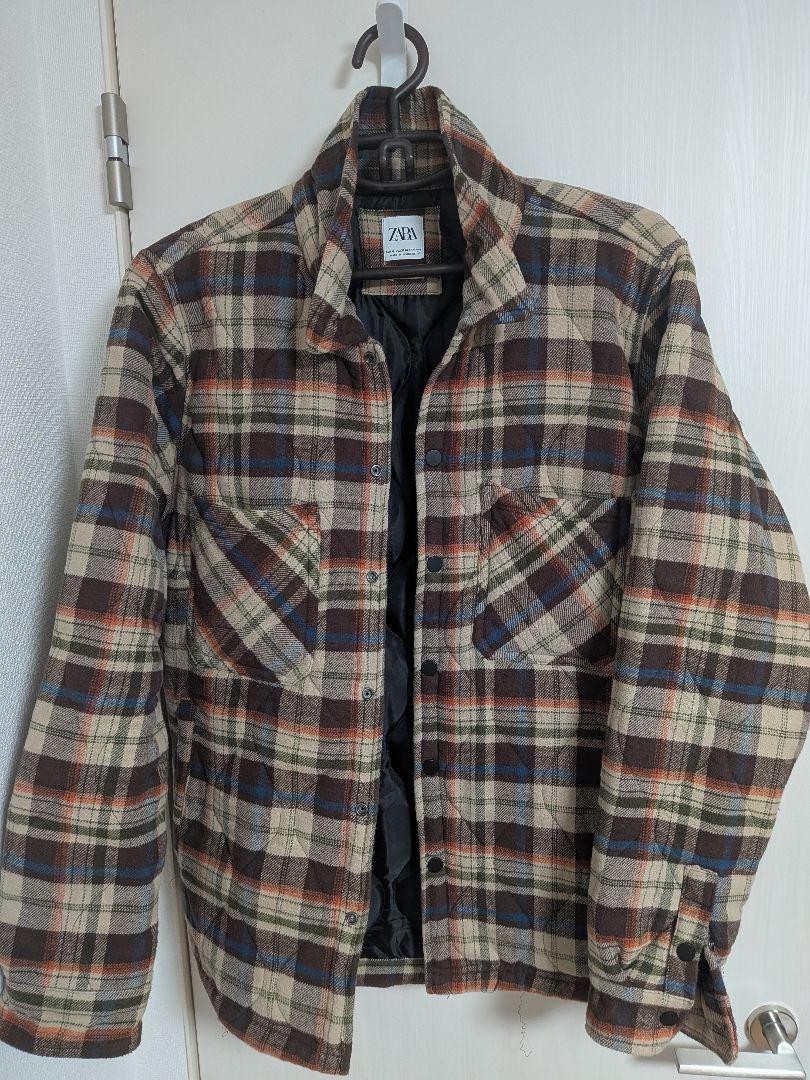 ZARA チェック柄 ジャケット XL