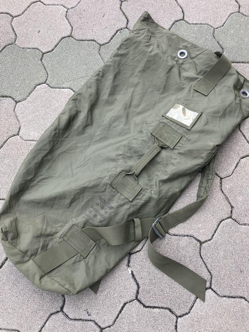 KOREA ARMY 韓国軍 実物 ミリタリー 2Way ダッフルバッグ