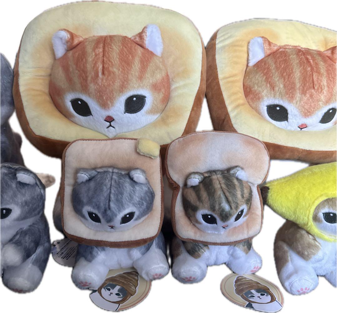 パンにゃん　おべんとうにゃん　海の生き物にゃんBIGぬいぐるみ他12体セット パンにゃん おべんとうにゃん 海の生き物にゃんBIGぬいぐるみ他