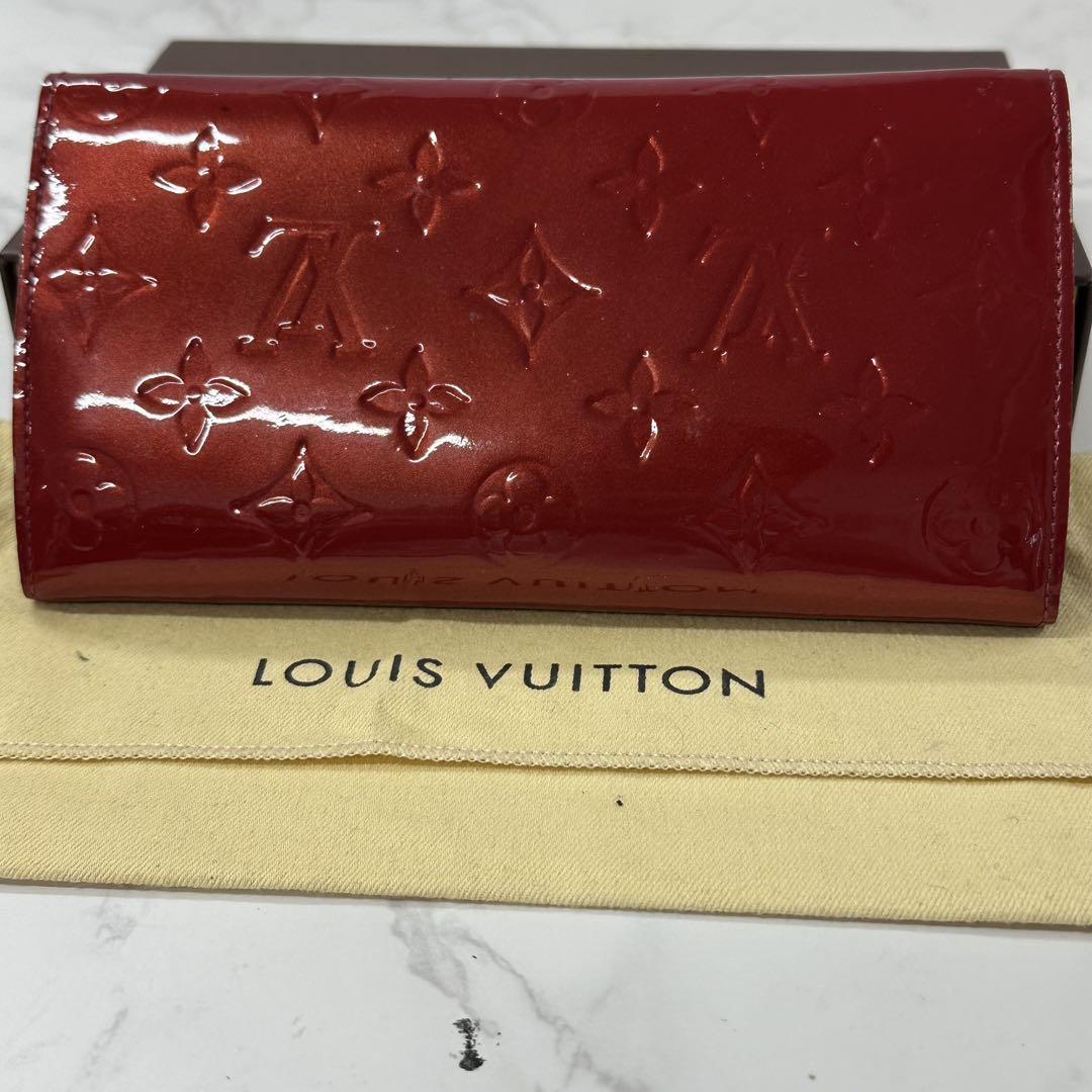 超良品‼️ ルイヴィトン　ヴェルニ　ポルトフォイユ　サラ　財布　長財布