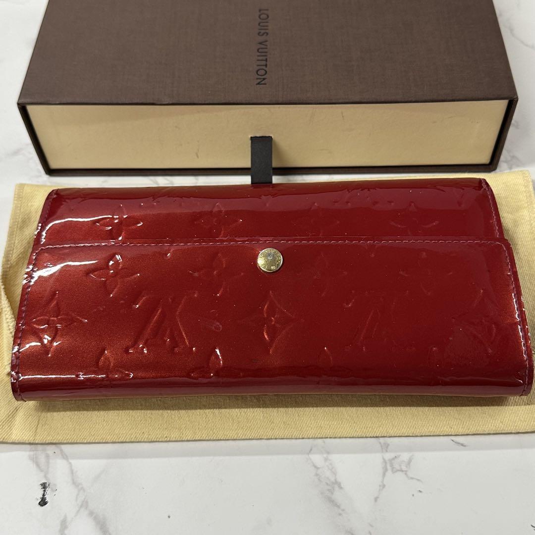 超良品‼️ ルイヴィトン　ヴェルニ　ポルトフォイユ　サラ　財布　長財布